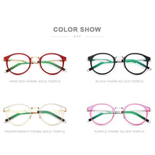 Load image into Gallery viewer, FONEX TR90 Glasses Frame Men Women Vintage Round Prescription Eyeglasses Myopia Optical Frame Spectacles Retro Screwless Eyewear