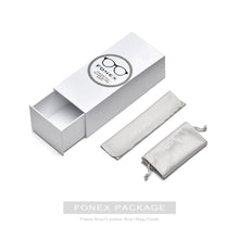 Load image into Gallery viewer, FONEX Titanium Alloy Glasses Men 2023 Women Rimless Prescription Square Eyeglasses Myopia Optical Frame Korean Eyewear 8107