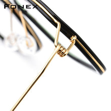 Load image into Gallery viewer, FONEX Titanium Alloy Optical Glasses Men Myopia Denmark Ultralight Prescription Eyeglasses Frame Women Screwless Eyewear 98617