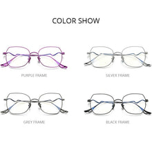 Load image into Gallery viewer, FONEX Titanium Glasses Frame Women Brand Design Oversize Square Eyewear 2023 Prescription Optical Myopia Eyeglasses 8561