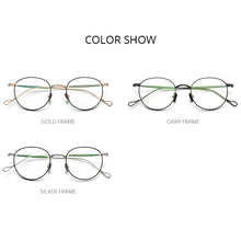 Load image into Gallery viewer, FONEX Titanium Glasses Frame Women Vintage Round Myopia Optical Prescription Eyeglasses Frame Men 2023 Titan Eyewear F85645