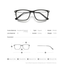 Load image into Gallery viewer, FONEX Titanium Optical Glasses Frame Men 2023 Retro Square Prescription Eyeglasses Women Myopia Acetate Spectacle Eyewear F85668