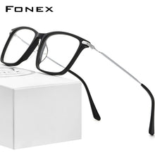 Load image into Gallery viewer, FONEX Titanium Optical Glasses Frame Men 2023 Retro Square Prescription Eyeglasses Women Myopia Acetate Spectacle Eyewear F85668
