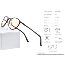 Load image into Gallery viewer, FONEX Ultem TR90 Anti Blue Light Glasses Men Goggles Eyewear Spectacles Women Antiblue Gaming Computer Eyeglasses AB04