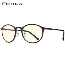 Load image into Gallery viewer, FONEX Ultem TR90 Anti Blue Light Glasses Men Goggles Eyewear Spectacles Women Antiblue Gaming Computer Eyeglasses AB04