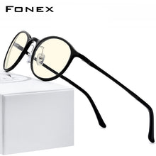 Load image into Gallery viewer, FONEX Ultem TR90 Anti Blue Light Glasses Men Goggles Eyewear Spectacles Women Antiblue Gaming Computer Eyeglasses AB04