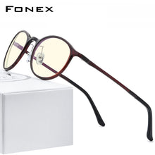 Load image into Gallery viewer, FONEX Ultem TR90 Anti Blue Light Glasses Men Goggles Eyewear Spectacles Women Antiblue Gaming Computer Eyeglasses AB04