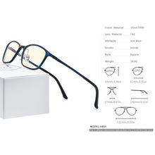 Load image into Gallery viewer, FONEX Ultem TR90 Anti Blue Light Glasses Men Goggles Protection Eyewear Blocking Antiblue Gaming Computer Eyeglasses Women AB03