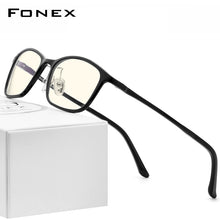 Load image into Gallery viewer, FONEX Ultem TR90 Anti Blue Light Glasses Men Goggles Protection Eyewear Blocking Antiblue Gaming Computer Eyeglasses Women AB03