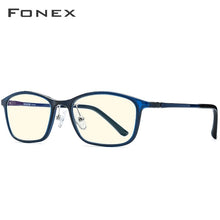 Load image into Gallery viewer, FONEX Ultem TR90 Anti Blue Light Glasses Men Goggles Protection Eyewear Blocking Antiblue Gaming Computer Eyeglasses Women AB03