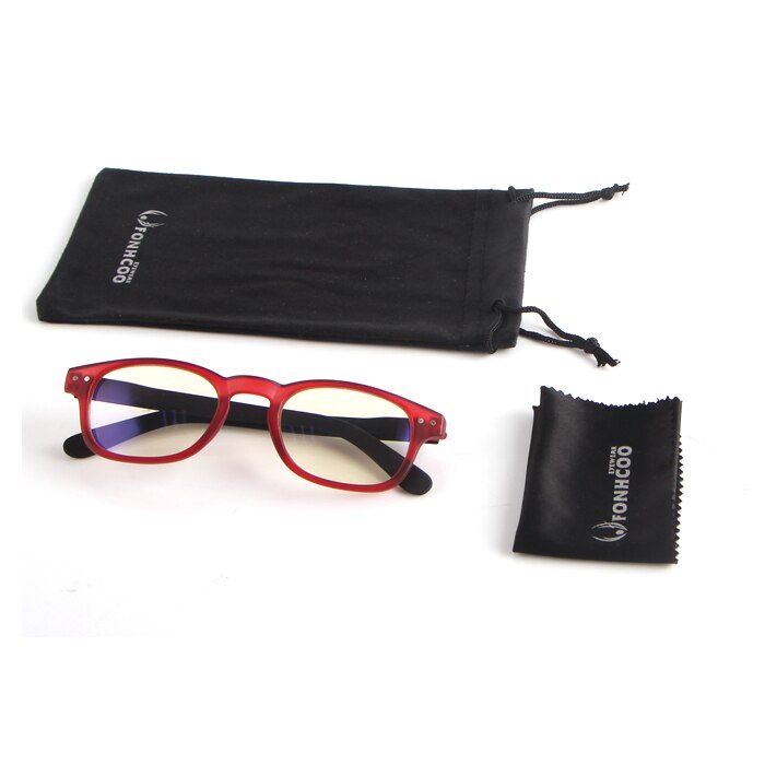FONHCOO leopard Vintage retro Anti Blue ray Glasses Radiation-Resistant protect goggles computer gaming glasses