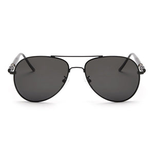 FOOSCK  Spring Leg Alloy Men Sunglasses Polarized Lens Brand Design Pilot Male Sun Glasses Driving Eyewear UV400