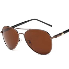 Load image into Gallery viewer, FOOSCK  Spring Leg Alloy Men Sunglasses Polarized Lens Brand Design Pilot Male Sun Glasses Driving Eyewear UV400