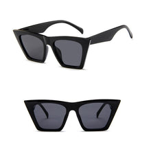Load image into Gallery viewer, FOOSCK Cat Eye Sunglasses Women Shaped Sun Glasses Female Eyewear Blue Red Lens UV400
