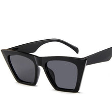 Load image into Gallery viewer, FOOSCK Cat Eye Sunglasses Women Shaped Sun Glasses Female Eyewear Blue Red Lens UV400