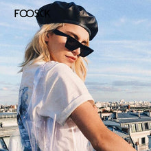 Load image into Gallery viewer, FOOSCK Cat Eye Sunglasses Women Shaped Sun Glasses Female Eyewear Blue Red Lens UV400