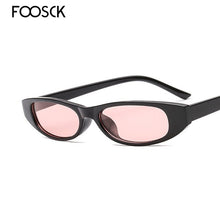 Load image into Gallery viewer, Vintage Rectangle Sunglasses Women Cat Eye Designer Ladies Small Frame Black Red Sun Glasses UV400