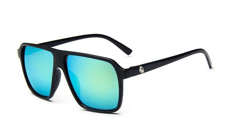 FREYRS Square Sunglasses Men Brand Designer Mirror Steampunk Oversized Sunglasses Male skull Sun glasses for Man 5003