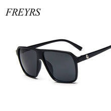 Load image into Gallery viewer, FREYRS Square Sunglasses Men Brand Designer Mirror Steampunk Oversized Sunglasses Male skull Sun glasses for Man 5003