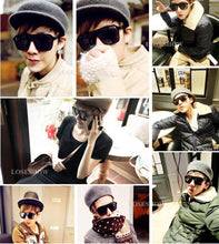 Load image into Gallery viewer, FREYRS Square Sunglasses Men Brand Designer Mirror Steampunk Oversized Sunglasses Male skull Sun glasses for Man 5003