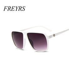 Load image into Gallery viewer, FREYRS Square Sunglasses Men Brand Designer Mirror Steampunk Oversized Sunglasses Male skull Sun glasses for Man 5003