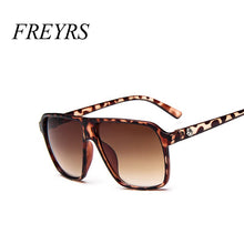 Load image into Gallery viewer, FREYRS Square Sunglasses Men Brand Designer Mirror Steampunk Oversized Sunglasses Male skull Sun glasses for Man 5003