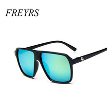 Load image into Gallery viewer, FREYRS Square Sunglasses Men Brand Designer Mirror Steampunk Oversized Sunglasses Male skull Sun glasses for Man 5003