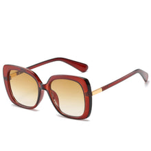 Load image into Gallery viewer, FS  Ladies Green Leopard Print Sunglasses Frame Shades For Women Outdoor Mirror UV400 Sun Glasses 2023