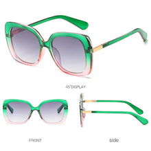 Load image into Gallery viewer, FS  Ladies Green Leopard Print Sunglasses Frame Shades For Women Outdoor Mirror UV400 Sun Glasses 2023