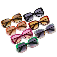 Load image into Gallery viewer, FS  Ladies Green Leopard Print Sunglasses Frame Shades For Women Outdoor Mirror UV400 Sun Glasses 2023
