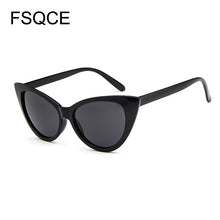 Load image into Gallery viewer, FSQCE Oversized Sunglasses Women Vintage Retro Cat Eye Design Lady Sex Classic Party Sun Glasses Oculos De Sol Femin