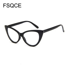 Load image into Gallery viewer, FSQCE Oversized Sunglasses Women Vintage Retro Cat Eye Design Lady Sex Classic Party Sun Glasses Oculos De Sol Femin
