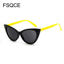 Load image into Gallery viewer, FSQCE Oversized Sunglasses Women Vintage Retro Cat Eye Design Lady Sex Classic Party Sun Glasses Oculos De Sol Femin