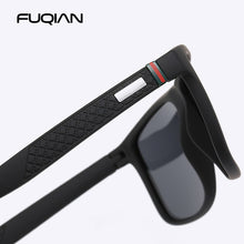 Carica l'immagine nel visualizzatore di Gallery, FUQIAN 2022 occhiali da sole di lusso da uomo occhiali da sole in plastica quadrati dal design polarizzato occhiali da sole da guida Oculos 