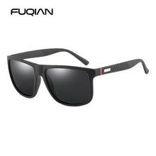 Carica l'immagine nel visualizzatore di Gallery, FUQIAN 2022 occhiali da sole di lusso da uomo occhiali da sole in plastica quadrati dal design polarizzato occhiali da sole da guida Oculos 