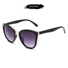 Load image into Gallery viewer, FUQIAN 2023 Cateye Women Sunglasses Vintage Anti-glare Sun Glasses Female Leopard Shades UV400