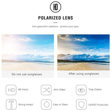 Load image into Gallery viewer, FUQIAN 2023 Round Polarized Sunglasses Men Women Rimless Sun Glasses Male Ultra Light TR90 Driver&#39;s Eyeglasses UV400