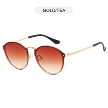 Load image into Gallery viewer, FUQIAN 2023 Round Sunglasses Men Cat Eye Women Sun Glasses Vintage Metal Driving Male Sunglass Black Pink Eyewear UV400