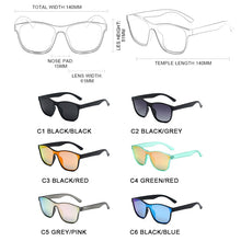 Load image into Gallery viewer, FUQIAN 2022 Fashion Polarized Sunglasses Men Women Luxury Square Black Sun Glasses Male Female Stylish Hiking Driving Eyewear