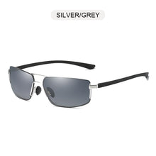 Load image into Gallery viewer, FUQIAN Brand Designer Rectangle Men Polarized Sunglasses 2023  Rimless Male Sun Glasses Ultra Light TR90 Driving Eyeglass