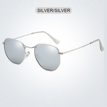 Load image into Gallery viewer, FUQIAN Classic Metal Polarized Sunglasses Men  Polygon Sun Glasses Women Vintage Hexagon Male Driving Glasses UV400