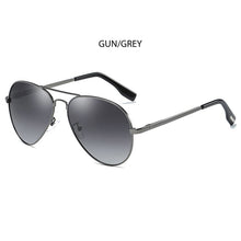 Load image into Gallery viewer, FUQIAN Classic Pilot Polarized Sunglasses Men  Metal Sun Glasses Women Black Driving Eyeglasses Goggle UV400