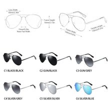 Load image into Gallery viewer, FUQIAN Classic Pilot Polarized Sunglasses Men  Metal Sun Glasses Women Black Driving Eyeglasses Goggle UV400