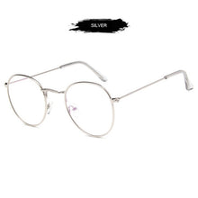 Load image into Gallery viewer, FUQIAN Classic Round Frame Glasses Women Men 2023 Optical Frames Clear Lens Reading Glass