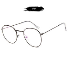 Load image into Gallery viewer, FUQIAN Classic Round Frame Glasses Women Men 2023 Optical Frames Clear Lens Reading Glass
