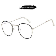 Load image into Gallery viewer, FUQIAN Classic Round Frame Glasses Women Men 2023 Optical Frames Clear Lens Reading Glass