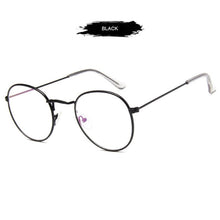 Load image into Gallery viewer, FUQIAN Classic Round Frame Glasses Women Men 2023 Optical Frames Clear Lens Reading Glass