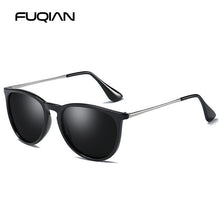 Load image into Gallery viewer, FUQIAN Classic Round Polarized Sunglasses Men Women Plastic Driving Sun Glasses Male Black Pink Shades Eyewear UV400