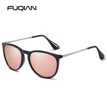Load image into Gallery viewer, FUQIAN Classic Round Polarized Sunglasses Men Women Plastic Driving Sun Glasses Male Black Pink Shades Eyewear UV400