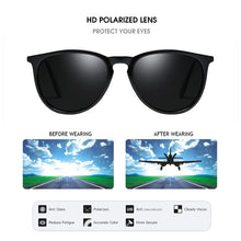 Load image into Gallery viewer, FUQIAN Classic Round Polarized Sunglasses Men Women Plastic Driving Sun Glasses Male Black Pink Shades Eyewear UV400